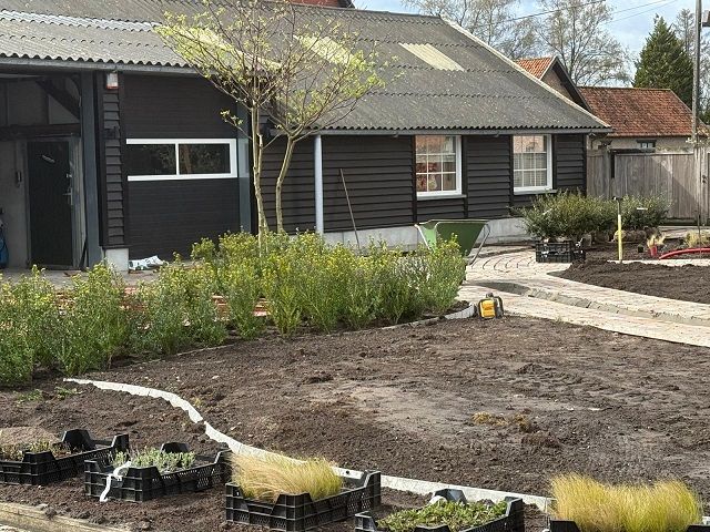 Totaalproject tuinaanleg te Weelde